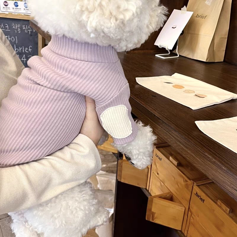 Áo nhung tăm trơn dành cho thú cưng