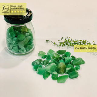 100g vụn đá thạch anh xanh