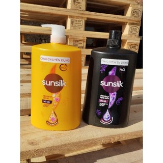 Dầu gội Sunsilk Đen 1.4 kg - Óng mượt rạng ngời- Mềm mượt diệu kỳ