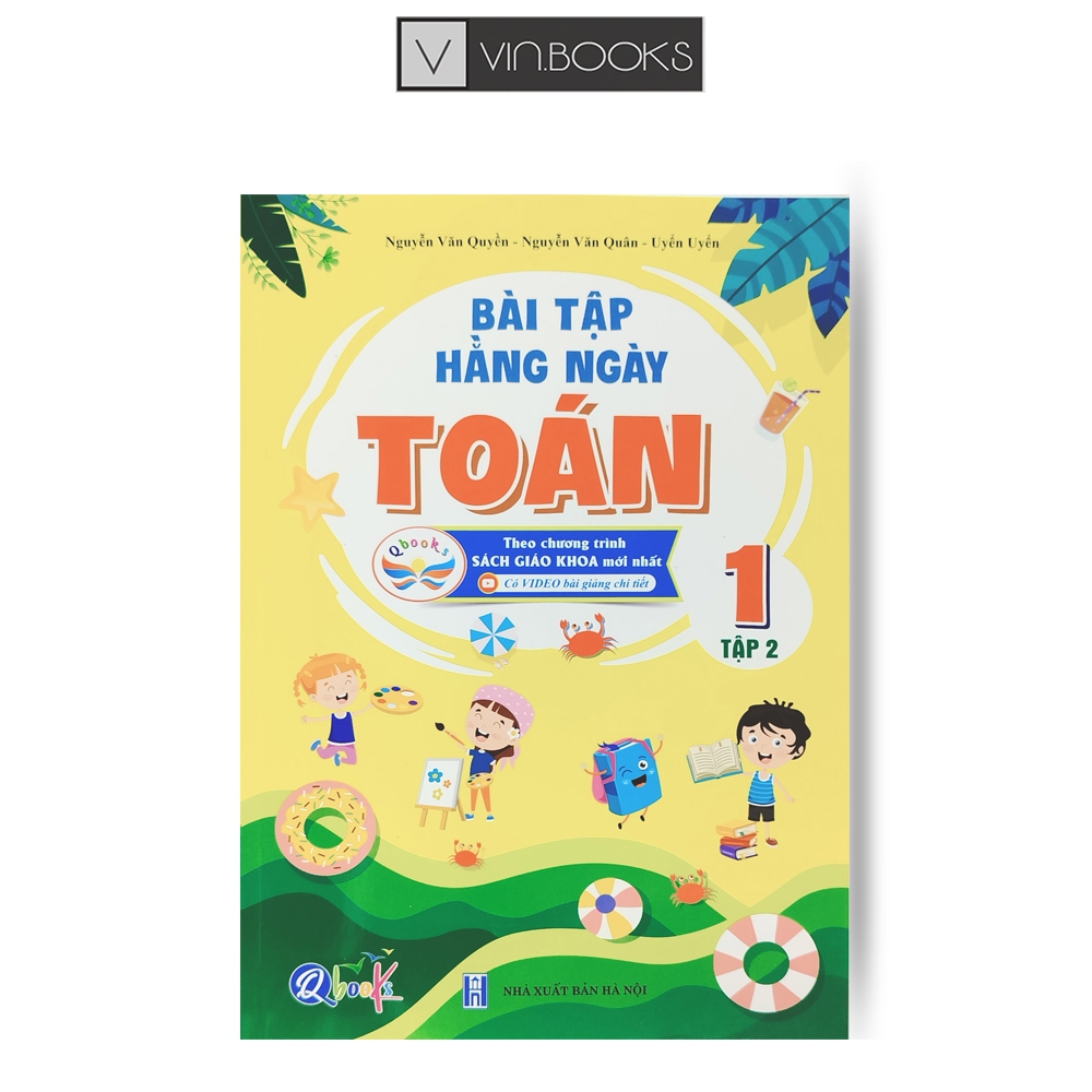 Sách - Bài Tập Hằng Ngày Toán Lớp 1 Cánh Diều - Combo 2 Tập