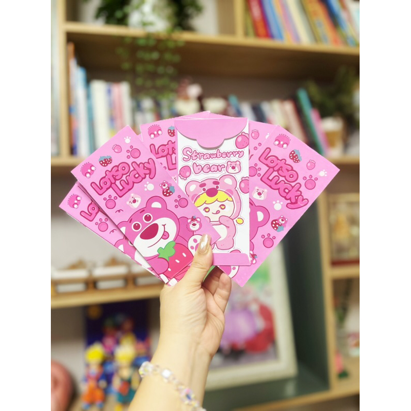 SET 50 BAO LÌ XÌ GẤU DÂU LOTSO DORAEMON