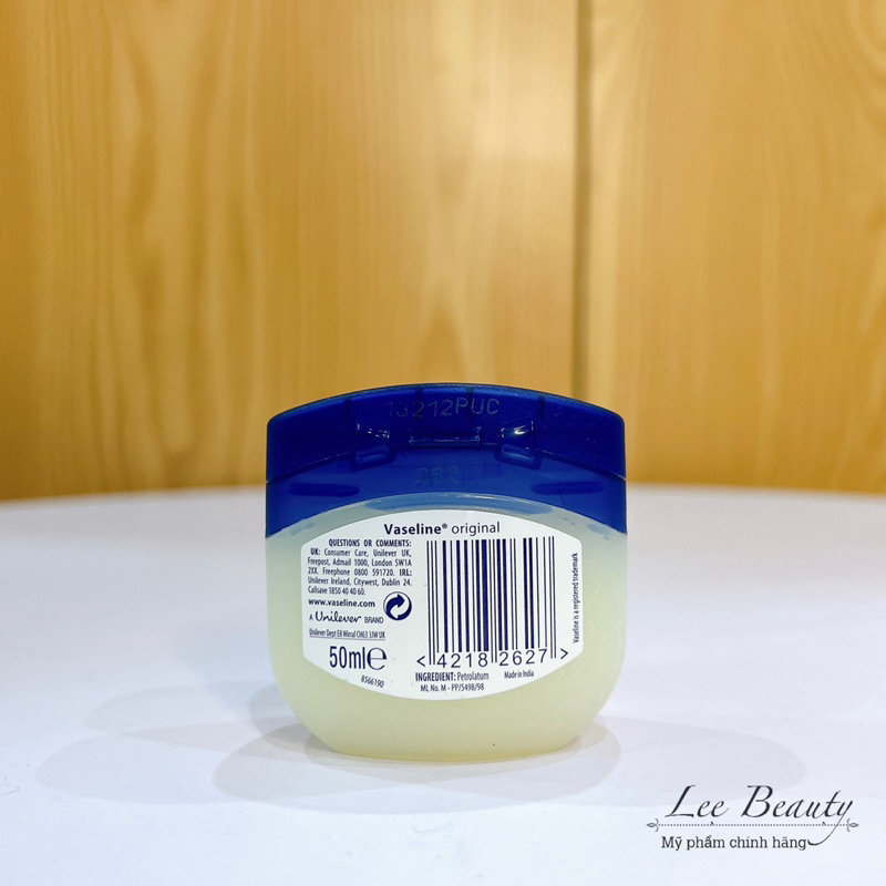 Hũ Dưỡng Ẩm Vaseline Orginal Healing Jelly 50g & 368g