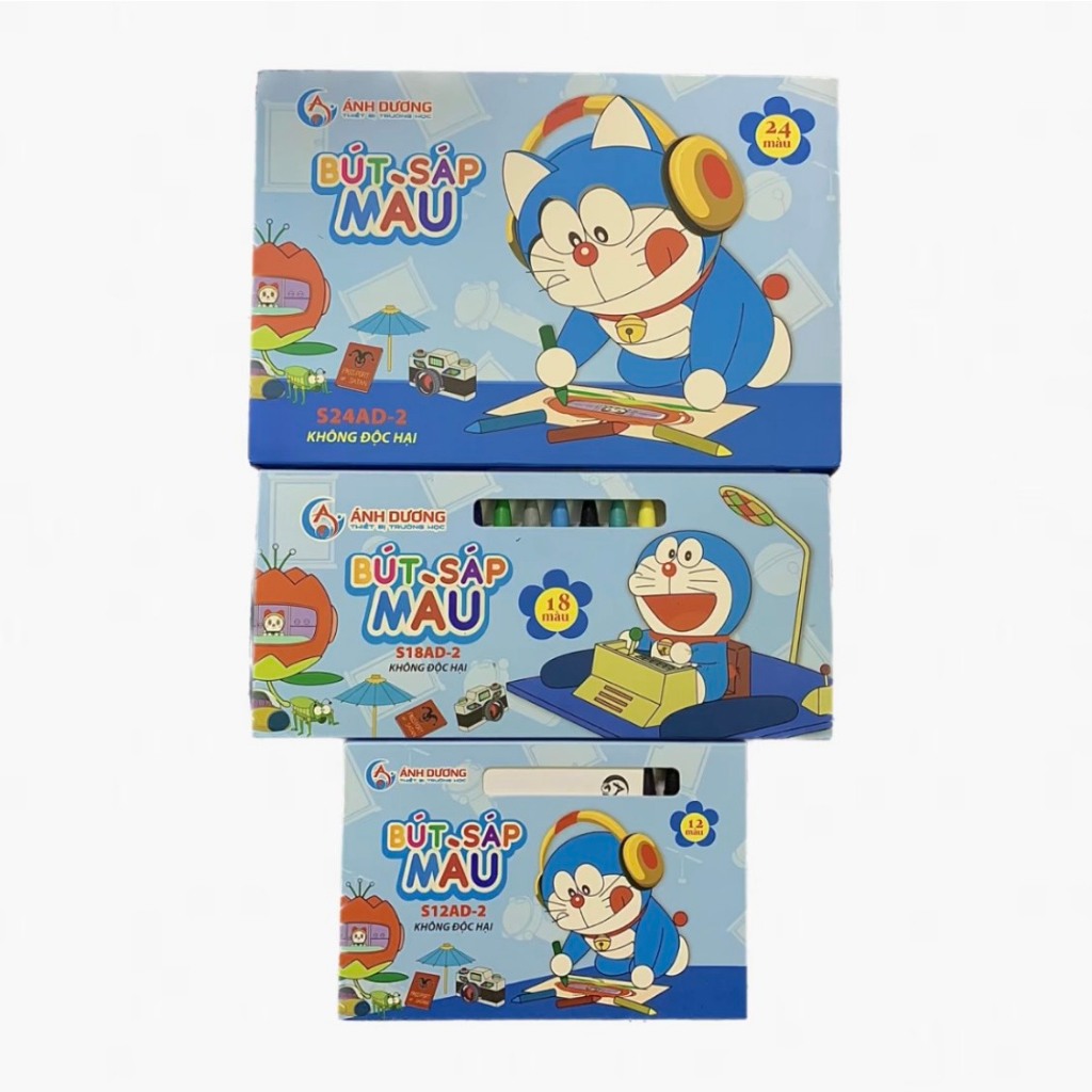 BÚT SÁP MÀU DORAEMON ÁNH DƯƠNG