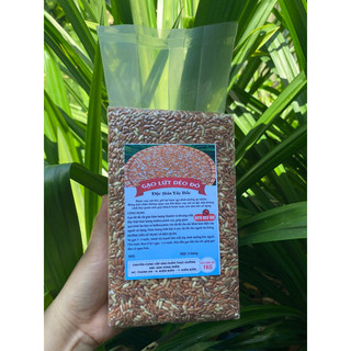 Com bo 5kg gạo lứt đỏ dẻo điện biên hút chân không