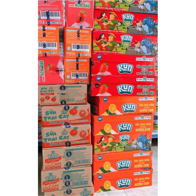 Sữa Kun túi