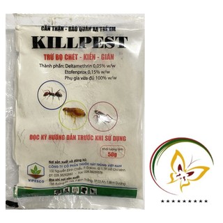 Killpest - trừ bọ chét, kiến, gián - #078b# 50g