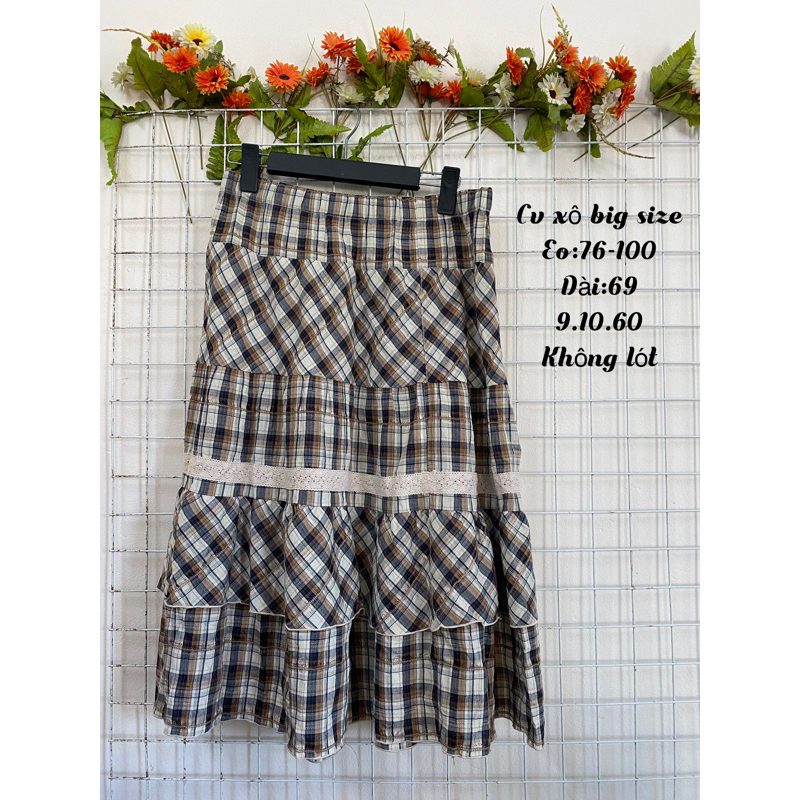 Chân váy xô big size