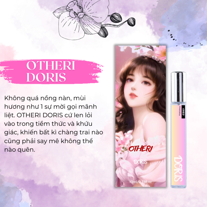 Tinh Dầu Nước Hoa Nữ OTHERI Thơm Lâu Hương Thơm Quyến Rũ Nhẹ Nhàng 10ml