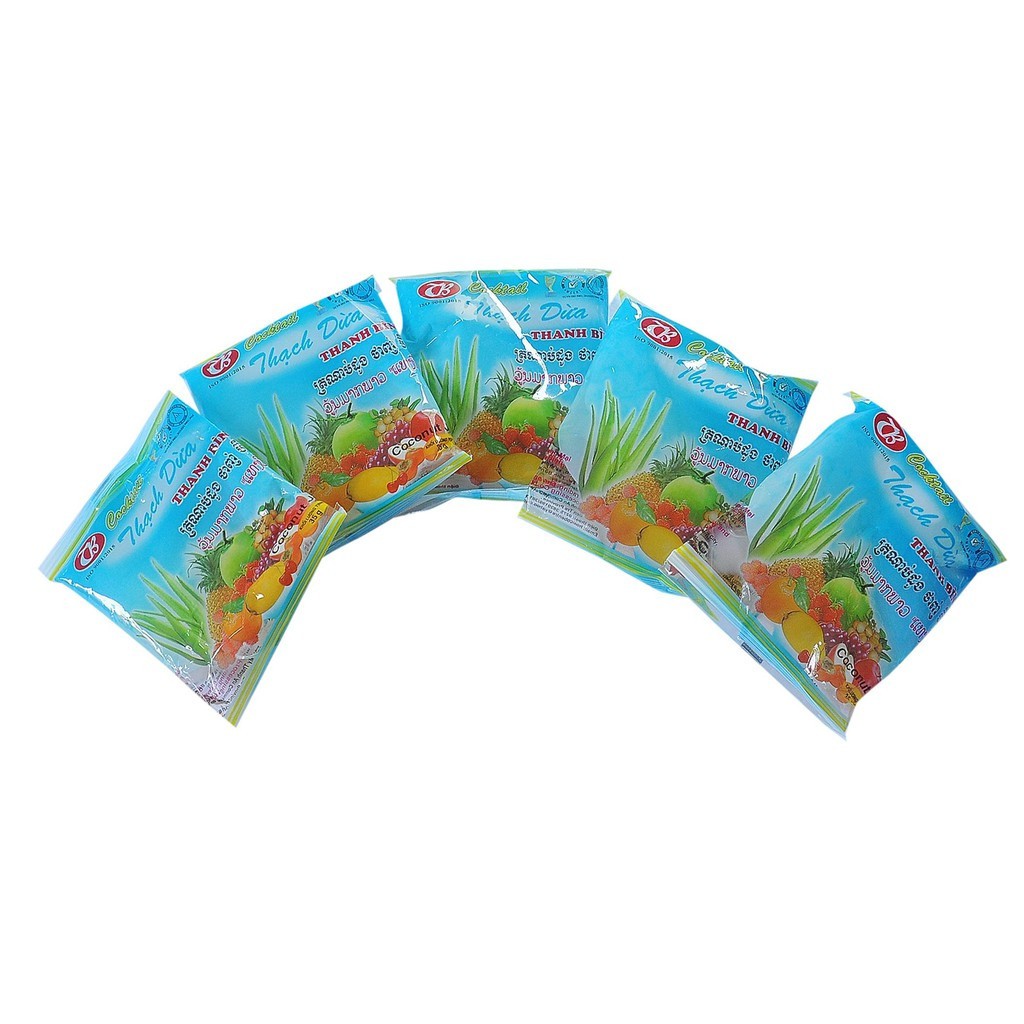 Bịch 20 Gói Thạch Dừa Thanh Bình Bến Tre