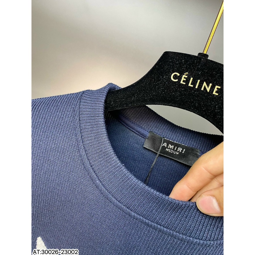 Áo Len Amiri Len Áo Sweter Dày Dặn Dáng Rộng Nam Nữ Siêu Cấp