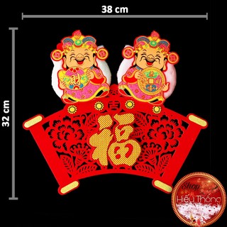 Decal trang trí tết