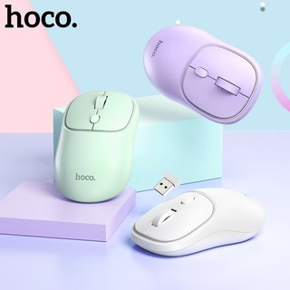 Chuột không dây bluetooth 1600dpi chính hãng Hoco có thể dùng 2.4g dùng cho laptop mac pc ipad ...