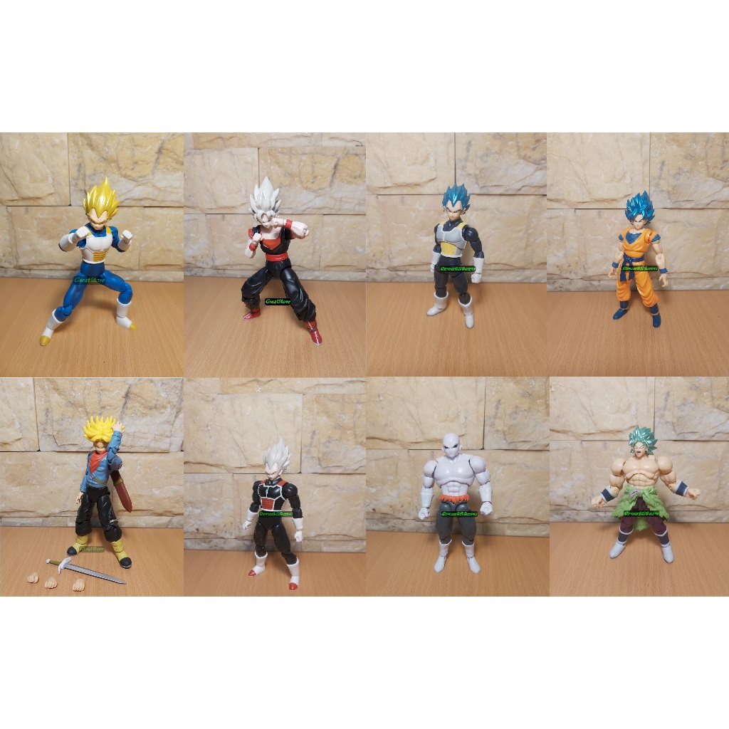 [ Sẵn ]Mô hình Dragonball Vegeta, Trunks, Goku, Jiren, Broly super saiyan FIGMA Action Figure 13 - 1