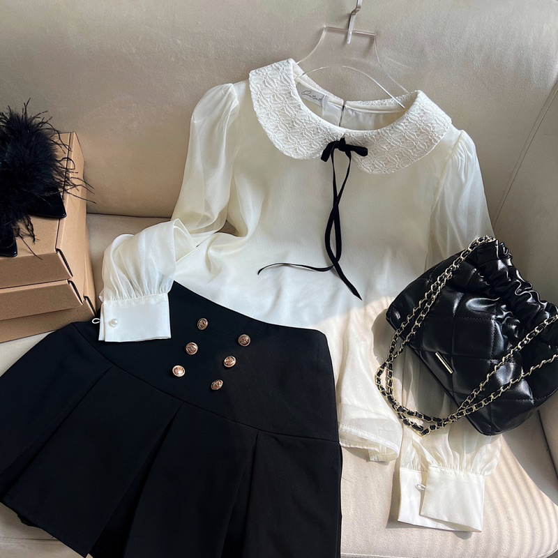 OUTSET - Chân váy 6 cúc form đẹp