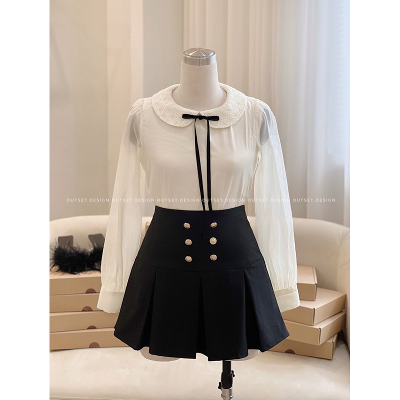 OUTSET - Chân váy 6 cúc form đẹp