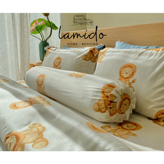 Chăn ga gối lụa tencel 80s LAMIDO mẫu Gấu Teddy đủ size nệm 1m6, 1m8, 2m HÀNG CHUẨN