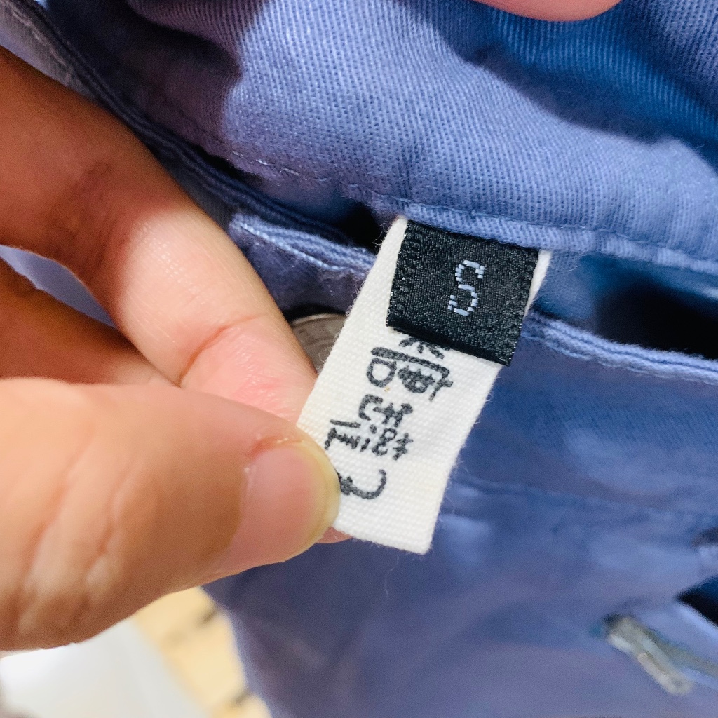 Quần váy kaki màu tím môn No Brand