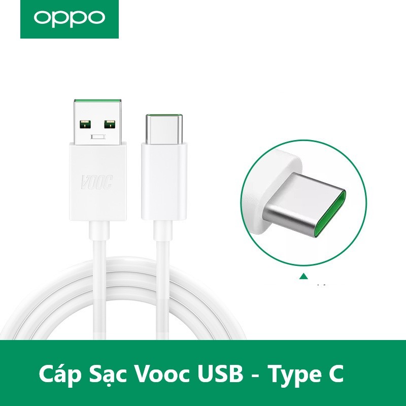 Dây Cáp Sạc Nhanh Vooc 4A - Dây Sạc Dùng Cho OPPO / REALME - F9, F11,F11 PRO,NEO 5, NEO 7, A92, RENO 2F, RENO 2, RENO 4