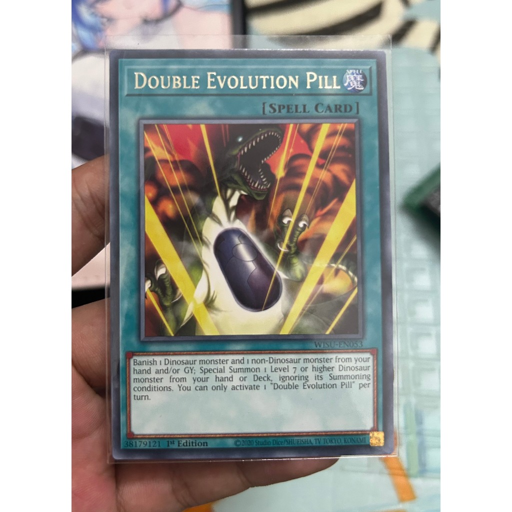 Thẻ bài Yugioh - Double Evolution Pill - Rare