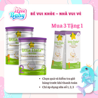 Sữa little etoile ngôi sao nhỏ số 1, số 2 -800gr