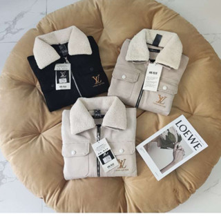 Áo khoác Nỉ da lộn nam cổ Lông lót lông, Khoác Nỉ da lộn nam lót lông mềm mịn thời trang hàn quốc