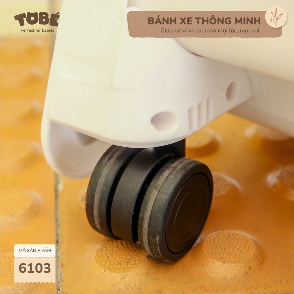 Vali du lịch BINO Tobé có dây kéo tiện lợi 4 in 1 cho bé - Umee Babycare