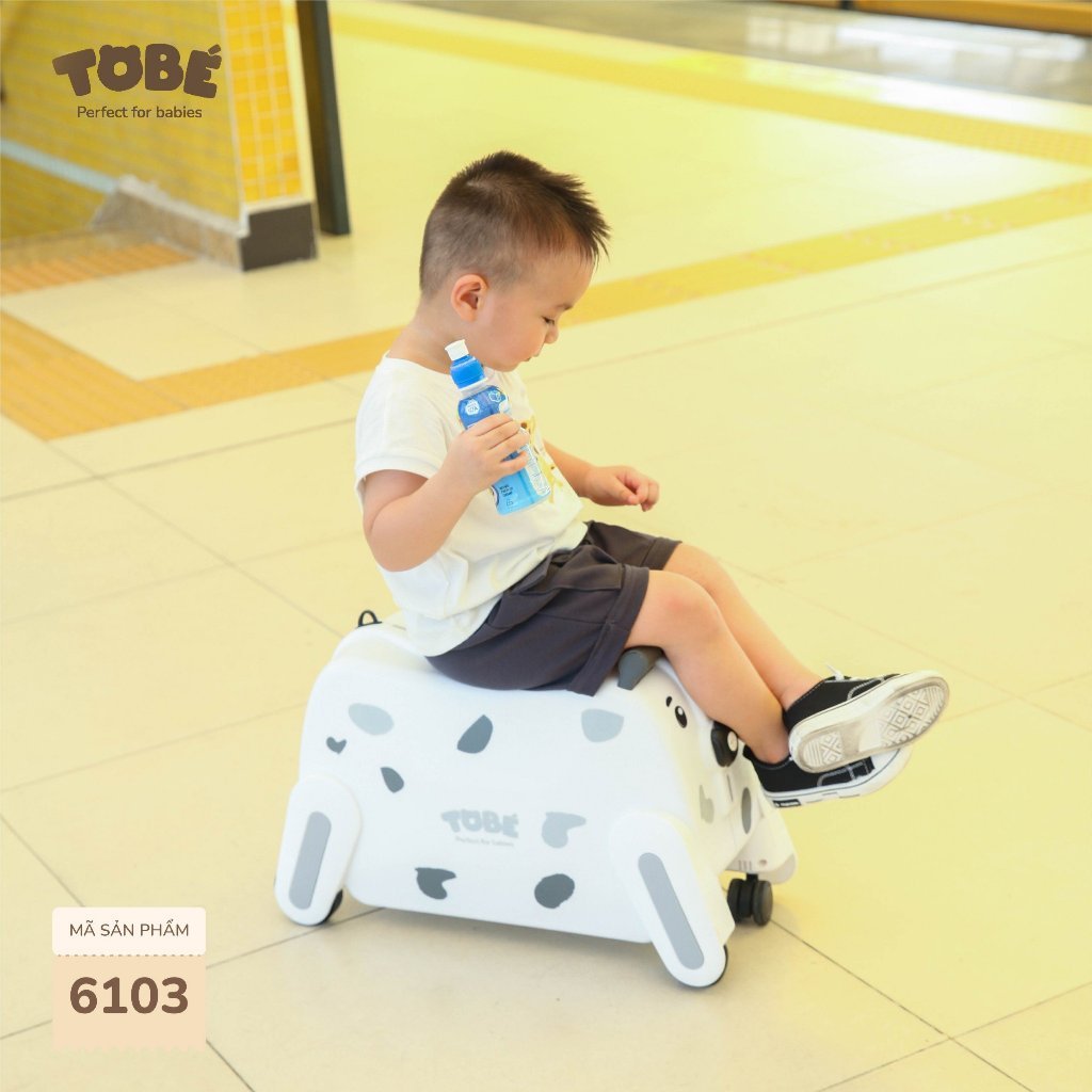 Vali du lịch BINO Tobé có dây kéo tiện lợi 4 in 1 cho bé - Umee Babycare