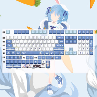 Keycap Vtuber hololive Cherry profile, chất liệu PBT
