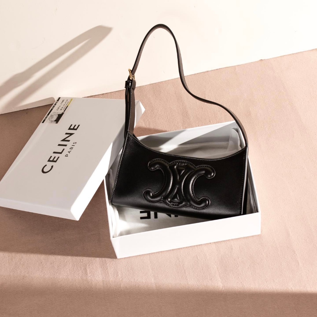 Túi xách nữ túi ce.li.ne kẹp nách mới size 23 fullbox phong cách sang chảnh - lucky9store