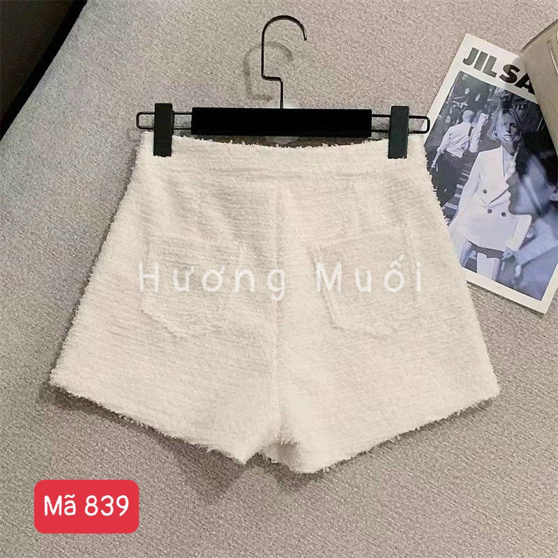 Quần sooc dạ kim sa hàng Quảng Châu - mã 839