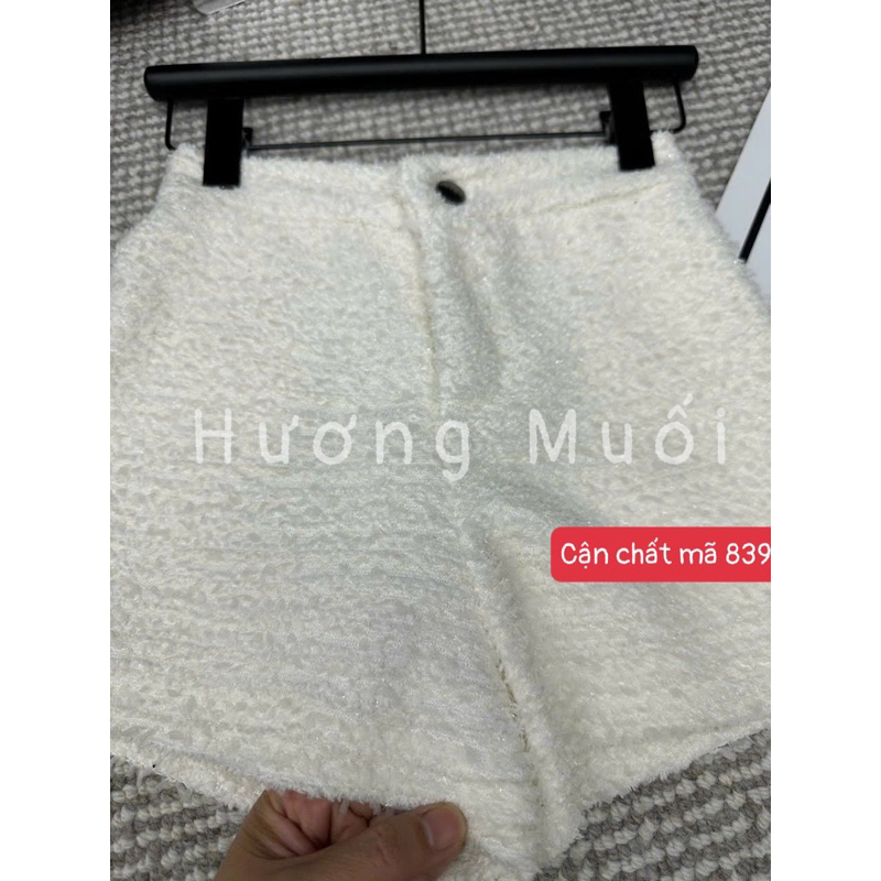 Quần sooc dạ kim sa hàng Quảng Châu - mã 839