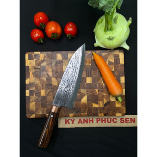 Dao phúc sen- dao depa chuyên thái, gọt cán gỗ cẩm chỉ