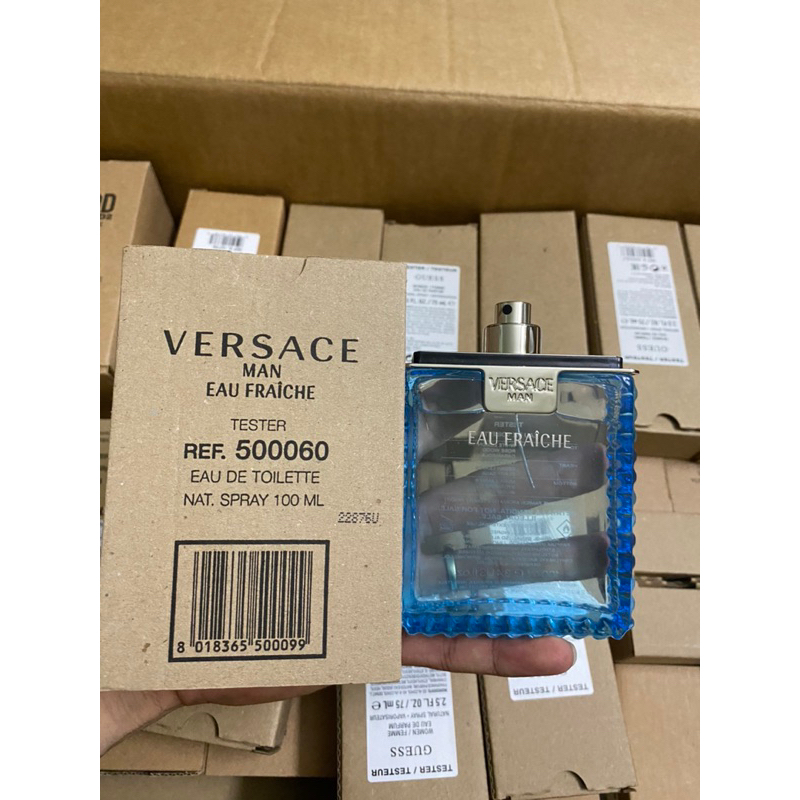 Nước Hoa Tester Versace Man Eau Fraiche For Men Edt 100ml