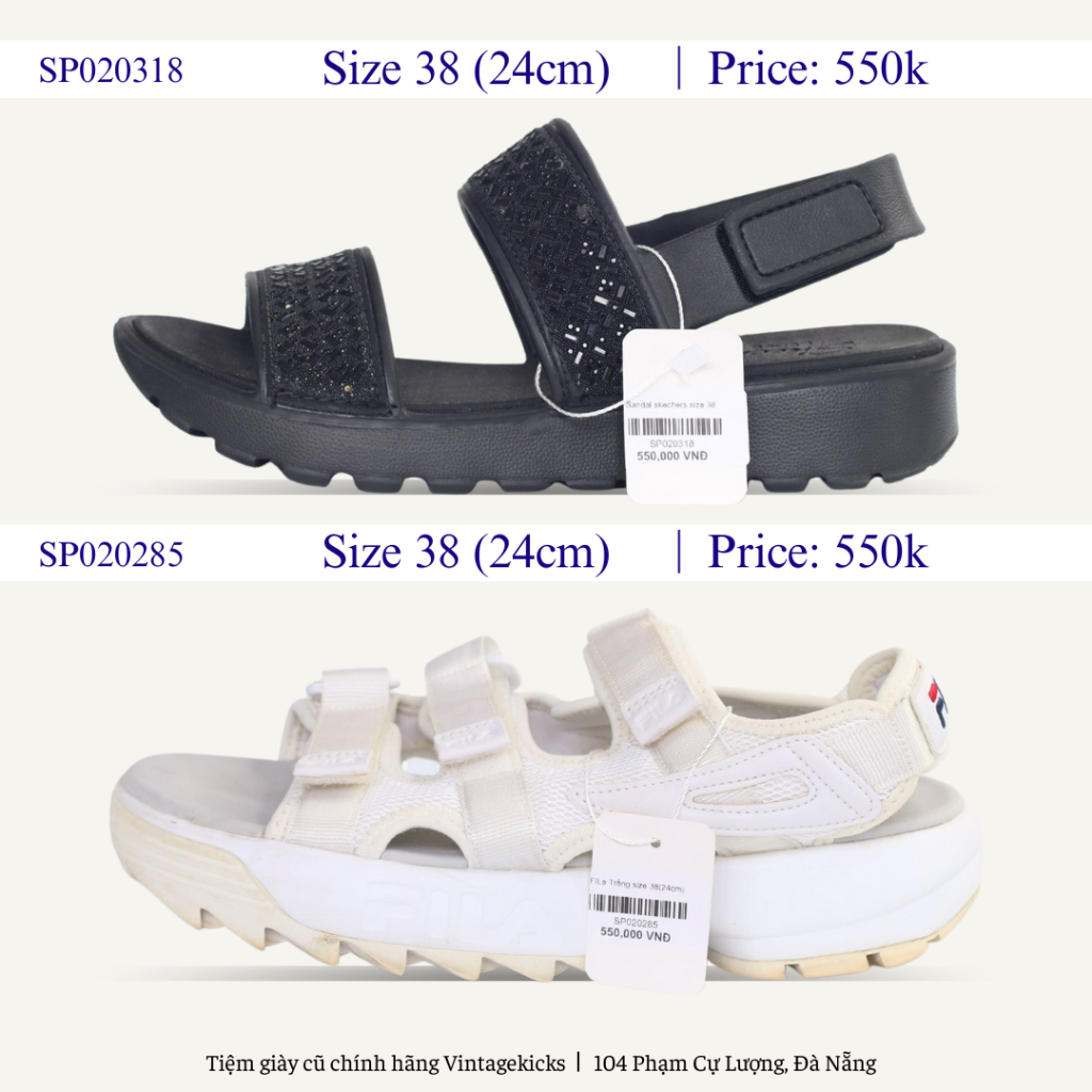 Giày 2hand thể thao Vintagekicks