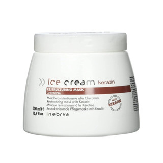 Hấp dầu phục hồi dành cho tóc yếu Keratin Inebrya Restructuring Mask 500ml | New 2024