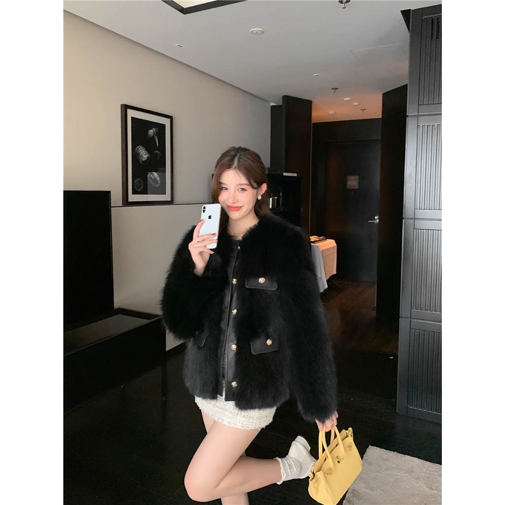Áo Khoác Nữ Áo Khoác Mùa Đông Nữ Áo Khoác Lông Nữ