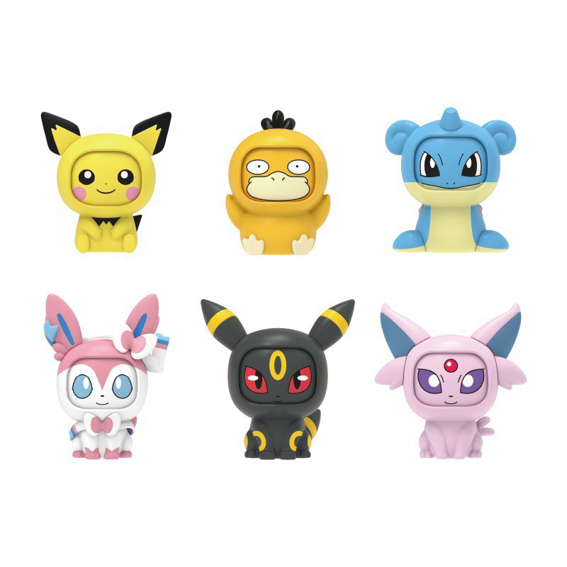Mô Hình Blind Ball Pokemon 4 Biểu Cảm - Chính Hãng