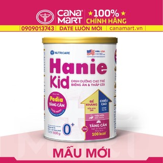 Sữa bột Nutricare Hanie Kid 0+ cho trẻ biếng ăn suy dinh dưỡng (800g)
