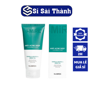 Sữa rửa mặt trà xanh cho da dầu mụn Namirea Anti Acne Deep Cleansing Foam 120g