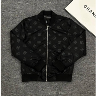 Áo Khoác Bomber DG Vân Chìm SC Sịn Dày Dặn, Áo Dolcle Gió Nam 2 Lớp Mẫu Mới New