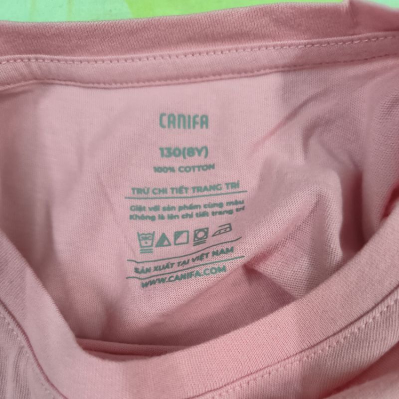 Váy cotton dài tay bé gái Canifa