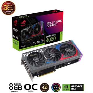 Card Màn Hình Asus ROG Strix RTX 4060 O8GB