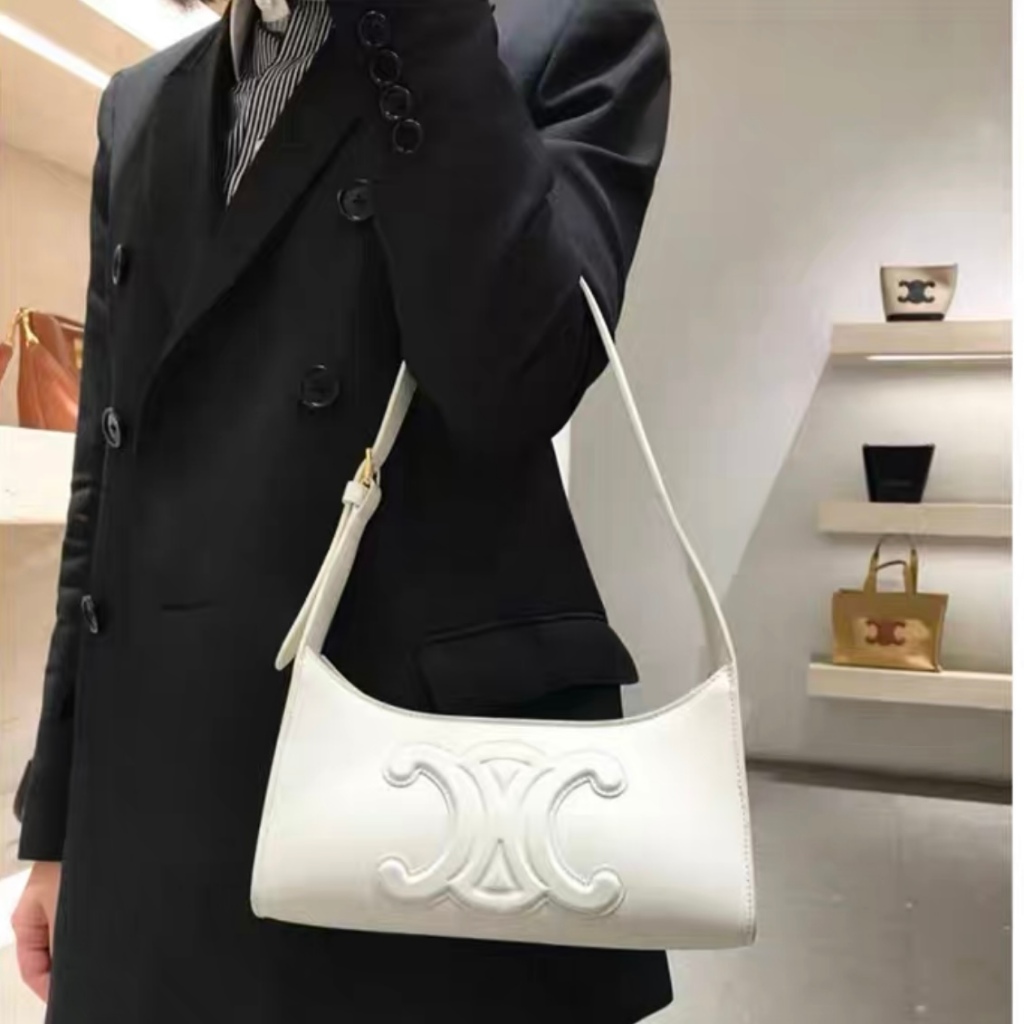 Túi xách nữ túi ce.li.ne kẹp nách mới size 23 fullbox phong cách sang chảnh - lucky9store