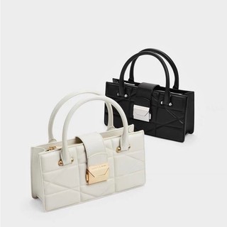 Túi xách nữ túi c.n.k size 26 trần trám quai xách dáng vuông công sở hàng xuất xịn - lucky9store