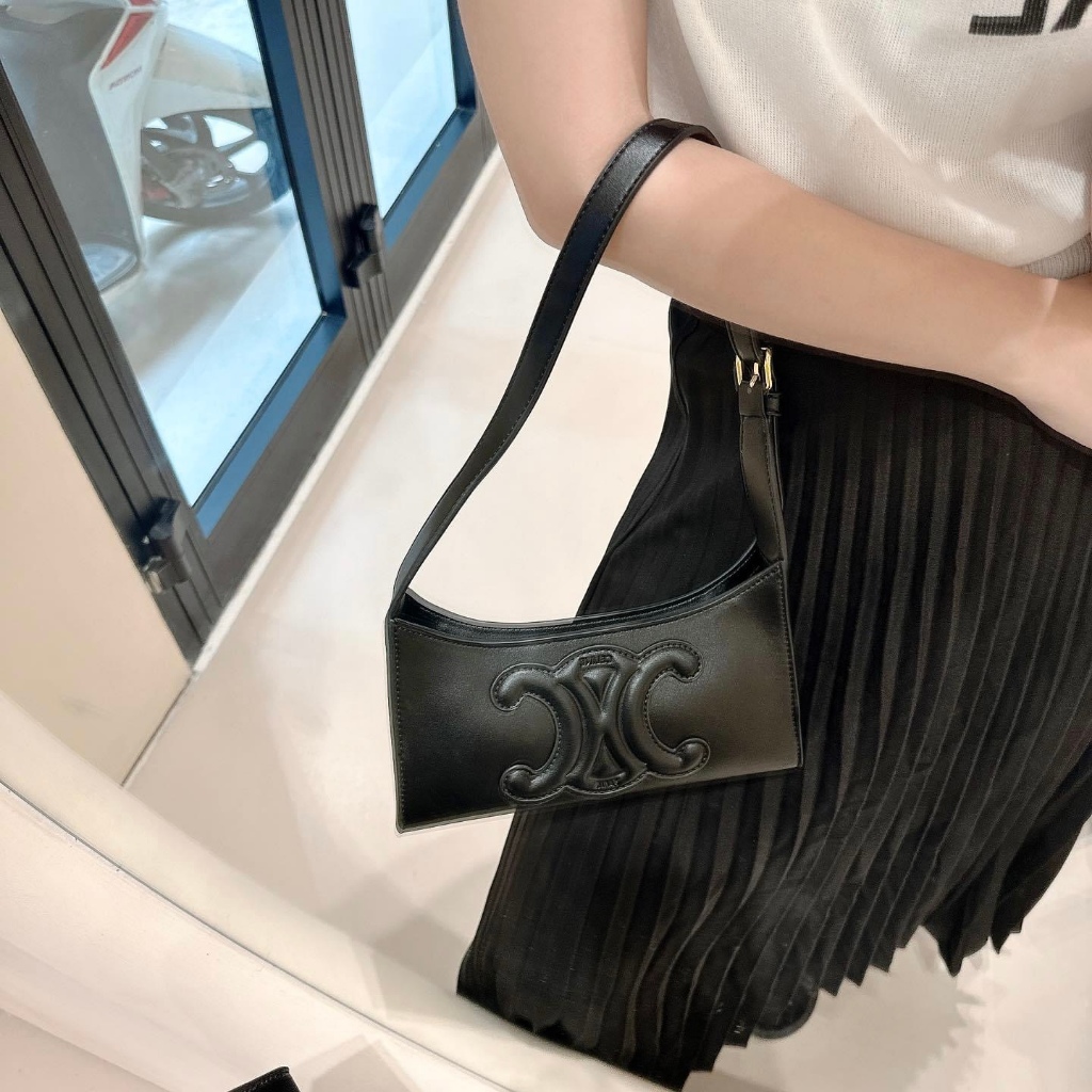 Túi xách nữ túi ce.li.ne kẹp nách mới size 23 fullbox phong cách sang chảnh - lucky9store