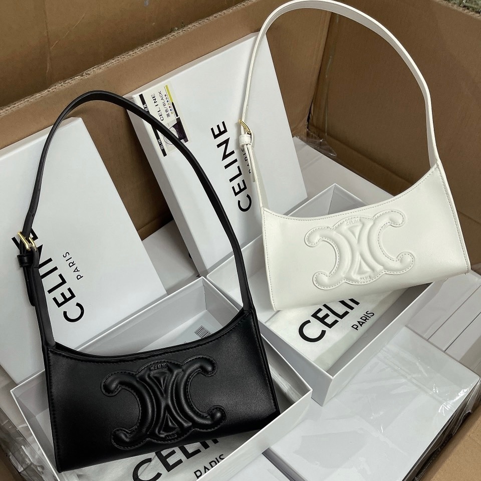 Túi xách nữ túi ce.li.ne kẹp nách mới size 23 fullbox phong cách sang chảnh - lucky9store