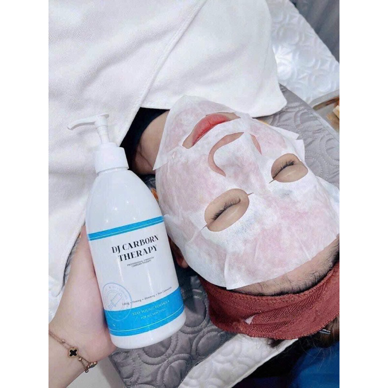 Chai mặt nạ CO2 DJ CARBON THERAPY 500ml - Chai co2 500ml