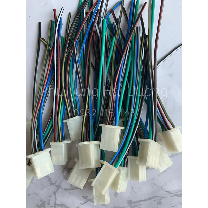 Giắc sạc 4 chân xe honda, giắc cắm IC xe honda