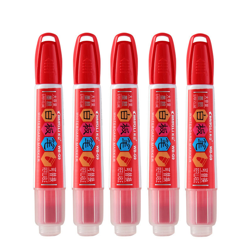 Mực Bút Lông Viết Bảng Xóa Được Chai To 500ml Tặng Kèm Bút Viết Bảng Cao Cấp WB G9 Hợp Lý Shop