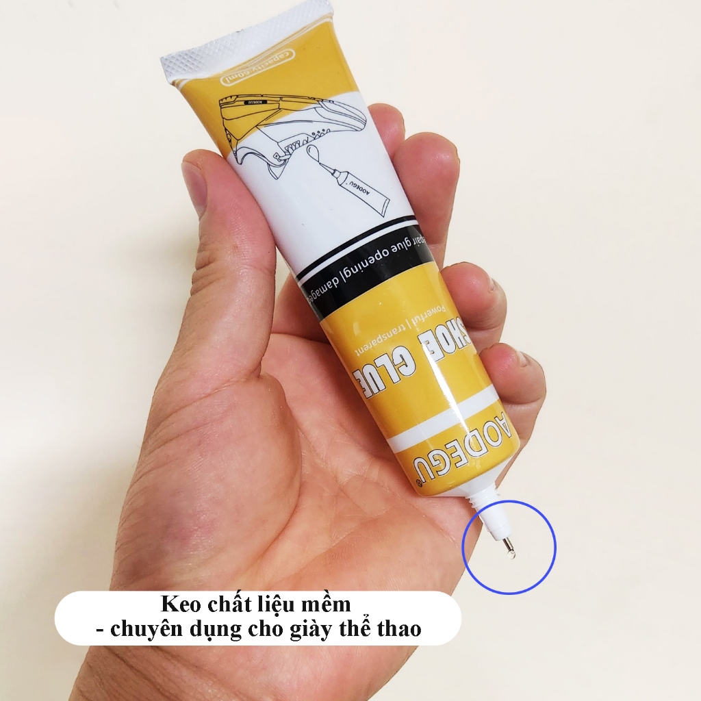 Keo dán giày siêu mềm- Loại keo mềm - Keo dán giày thể thao, giày da siêu chắc chắn